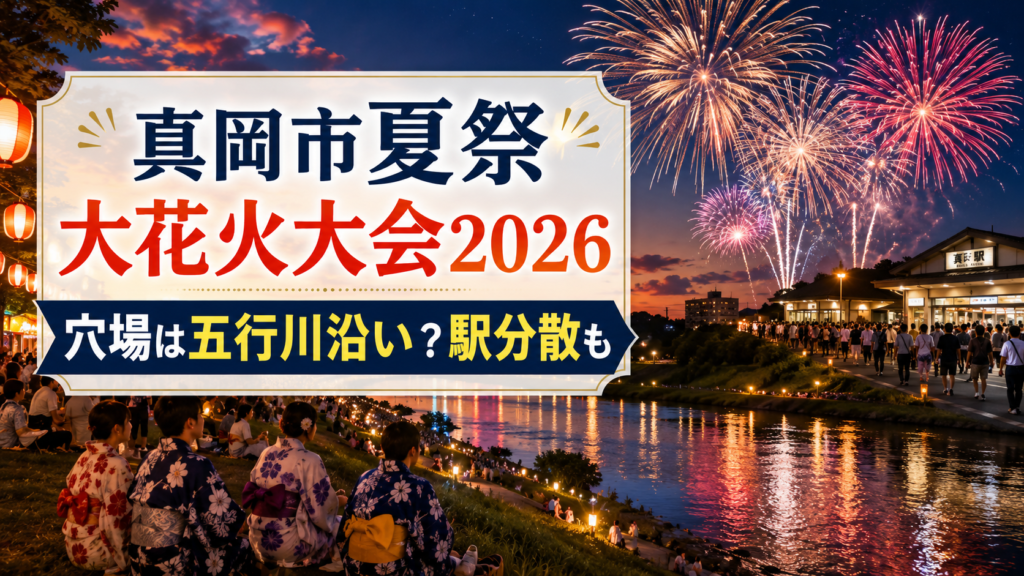 真岡市夏祭大花火大会2026穴場