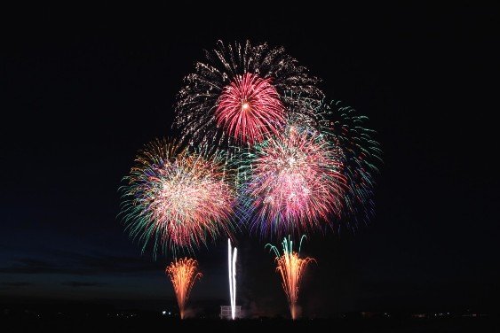 いなしき夏まつり花火大会の穴場