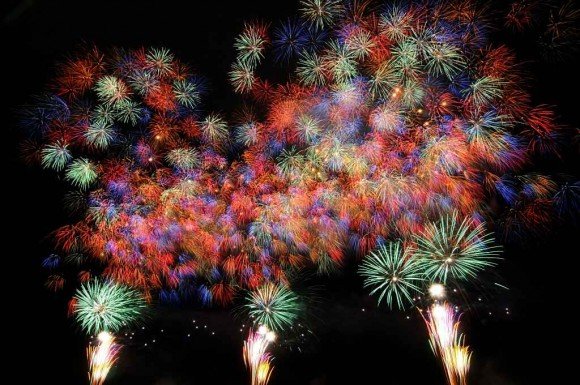 古河花火大会の穴場