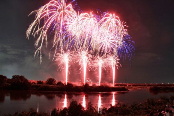 流山花火大会の穴場