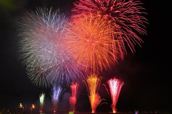 今治おんまく花火大会の穴場