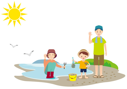 山口県の潮干狩り