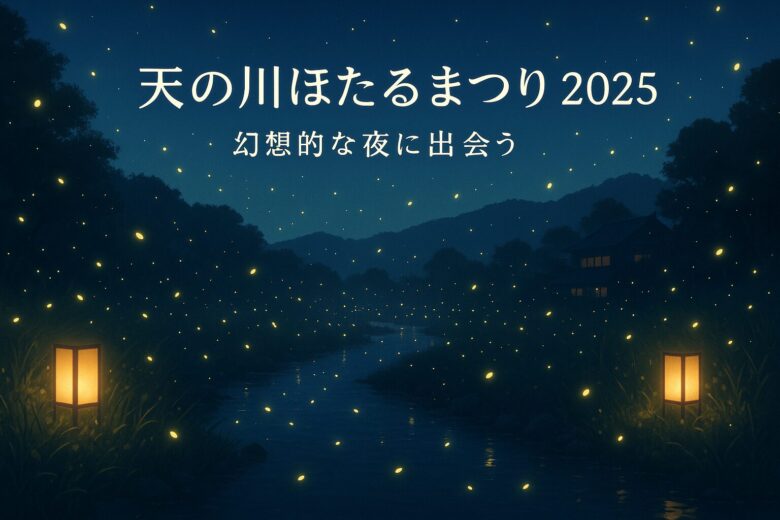 天の川ほたるまつり2025