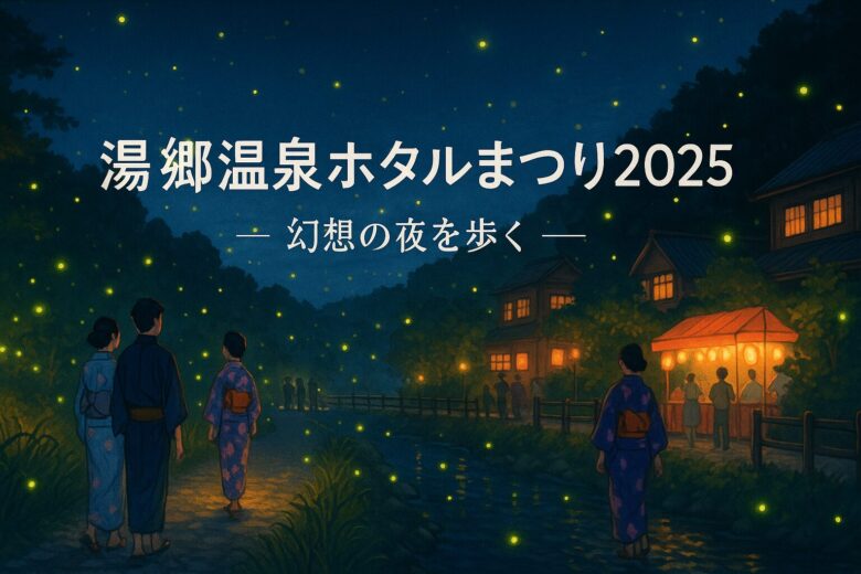 湯郷温泉ホタルまつり