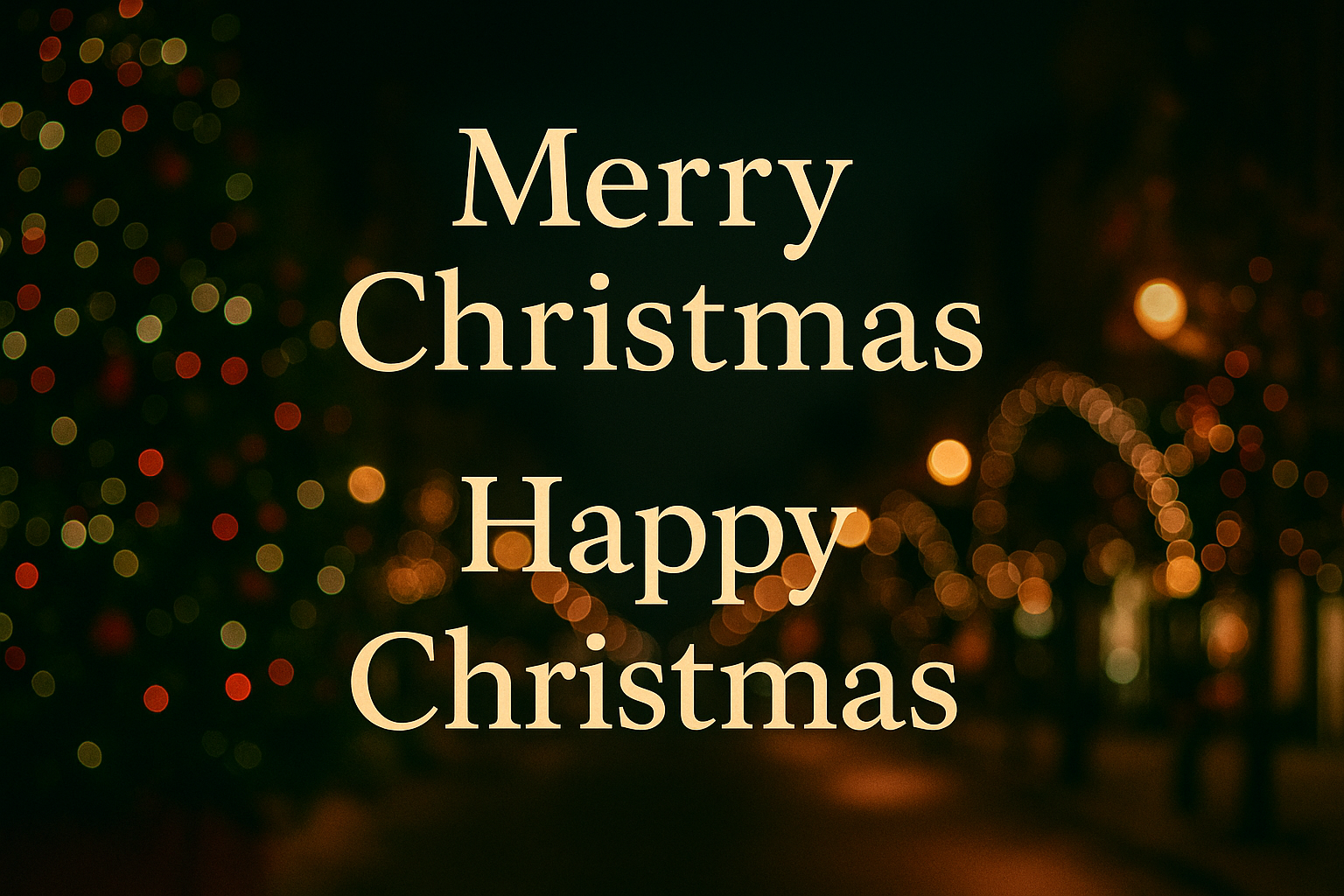 ハッピーメリークリスマス