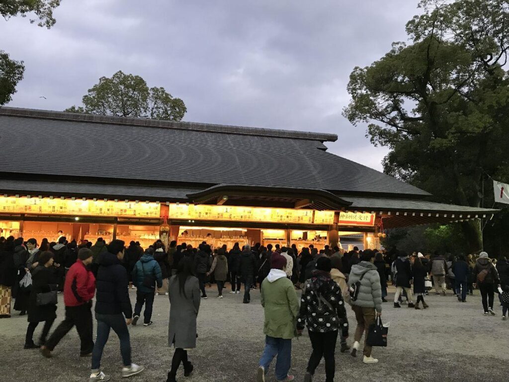 熱田神宮初詣の混雑とピーク時間