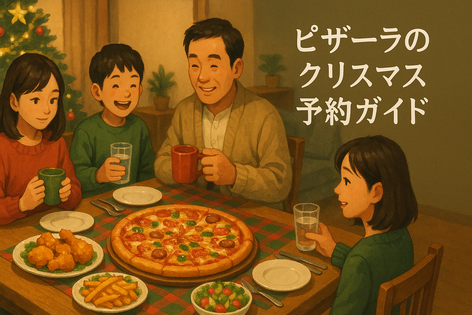 ピザーラのクリスマス予約