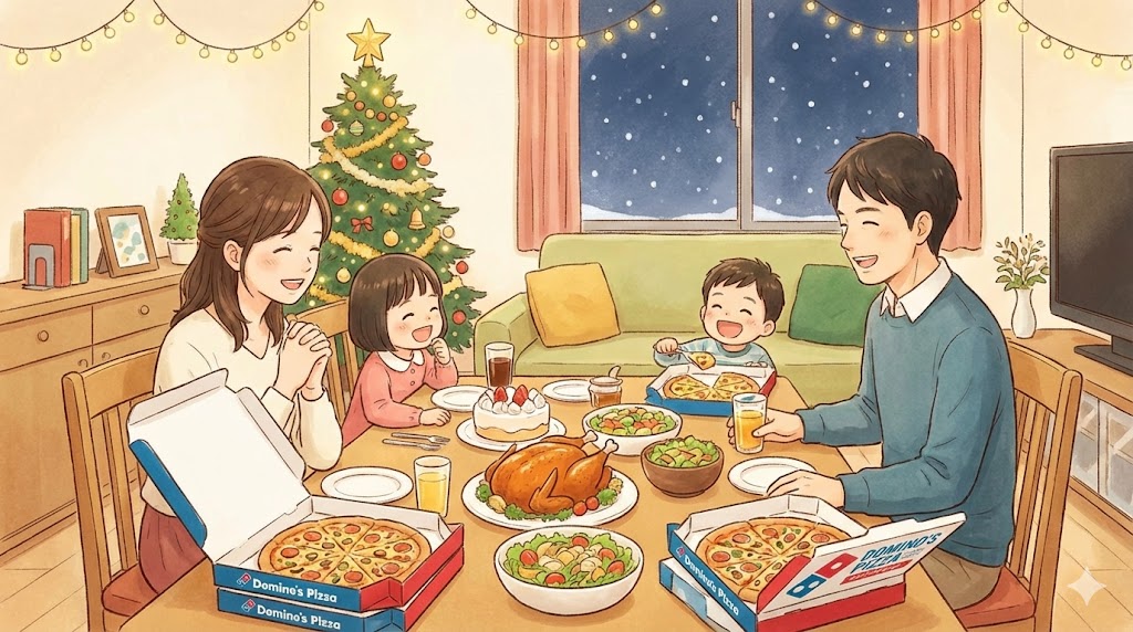 ドミノピザのクリスマス予約2025