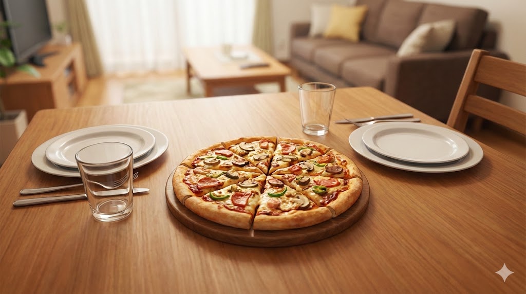 ドミノピザのSサイズは何人前