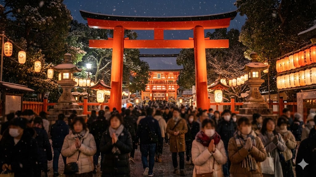 太宰府天満宮初詣の混雑