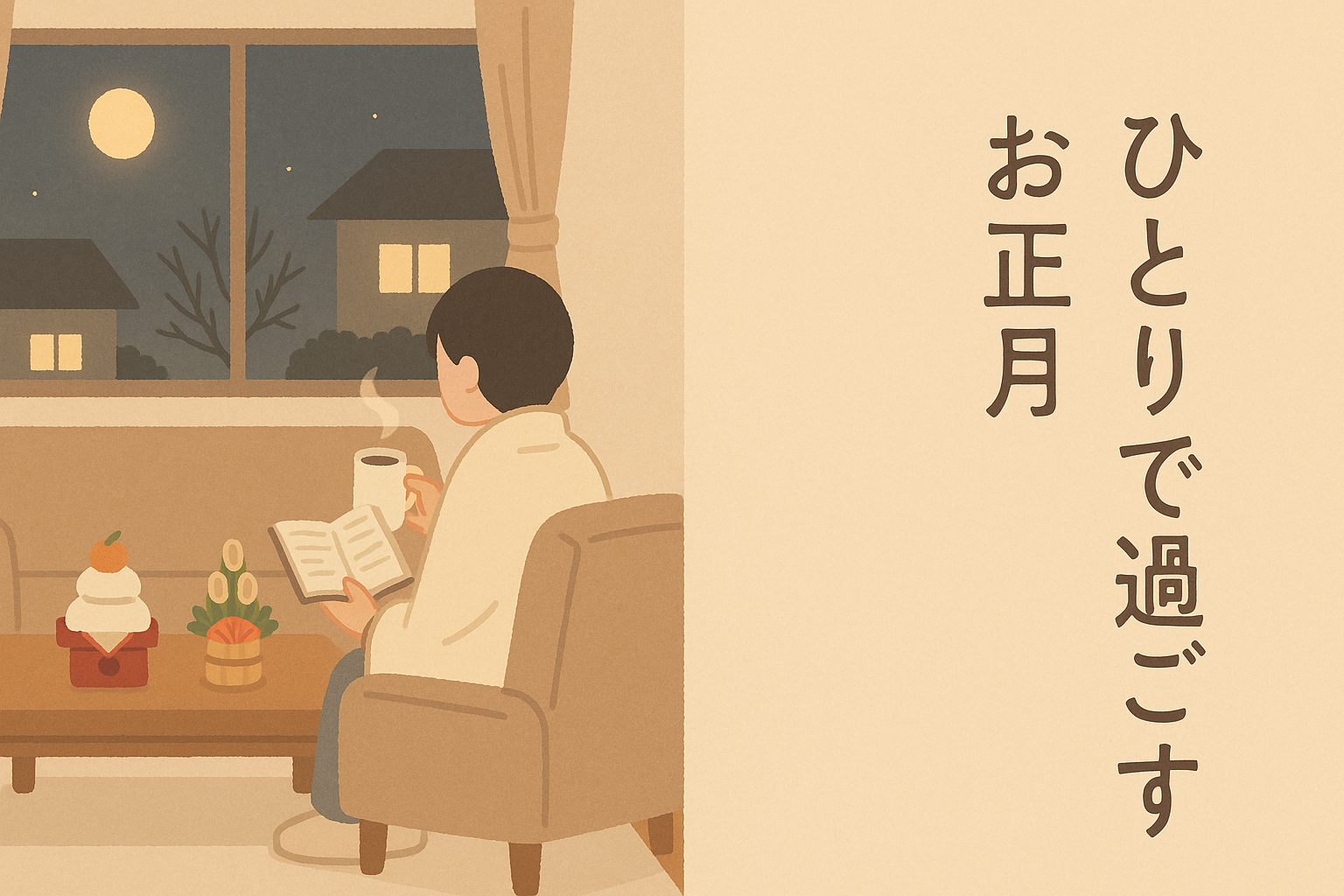 年末年始を一人で過ごす