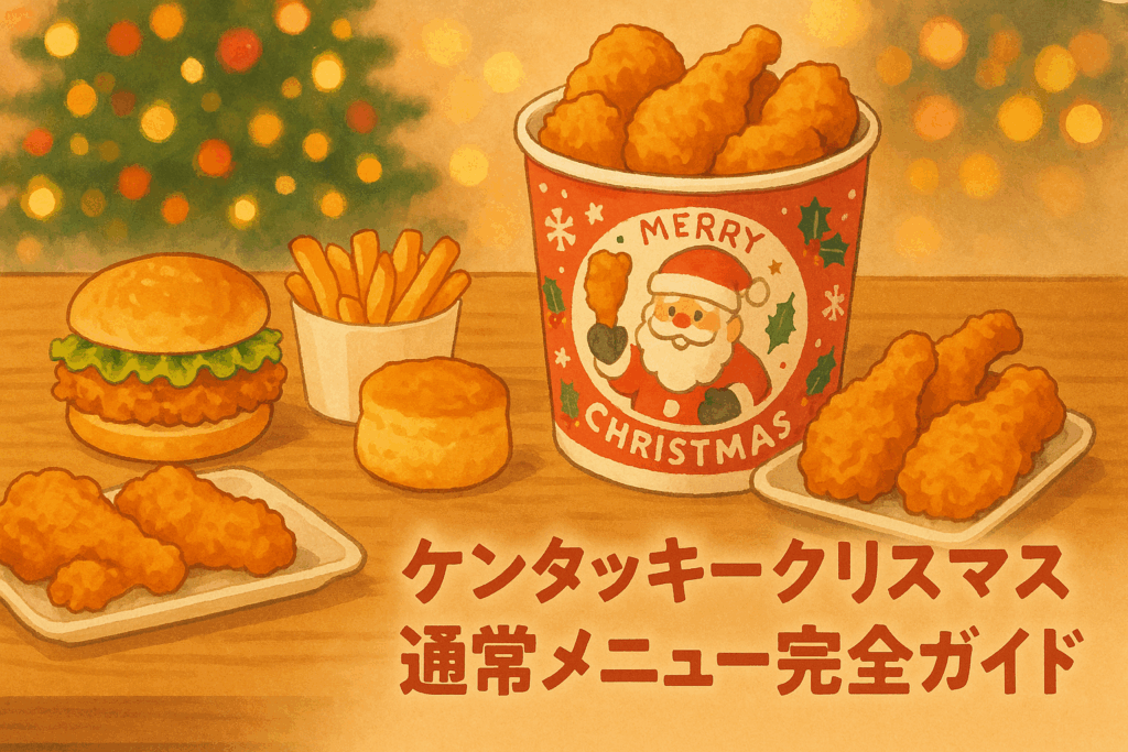 ケンタッキークリスマス通常メニュー