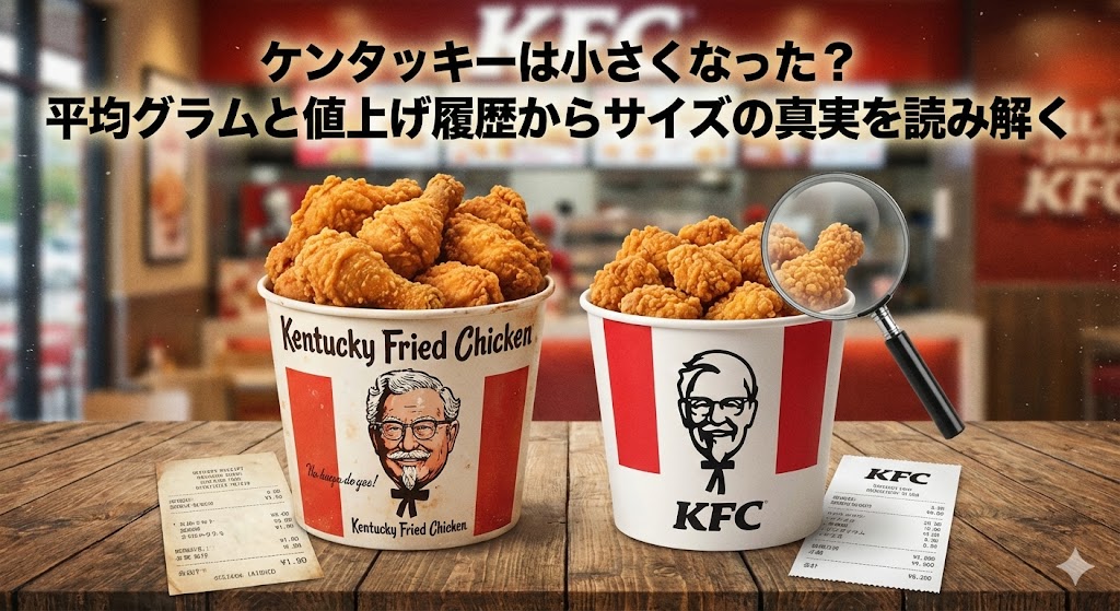 ケンタッキーは小さくなった？