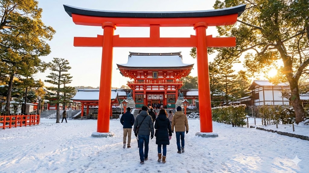 笠間稲荷神社の混雑