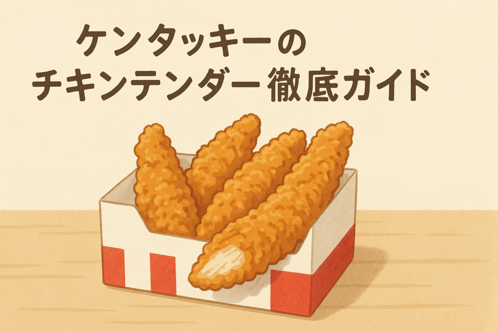 ケンタッキーのチキンテンダー