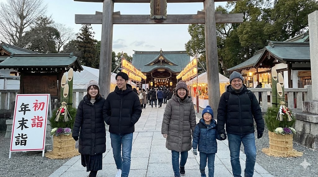 年末詣と初詣の両方