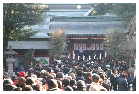 大國魂神社初詣の混雑とピーク時間の詳細