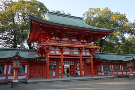 武蔵一宮氷川神社初詣の混雑と屋台情報