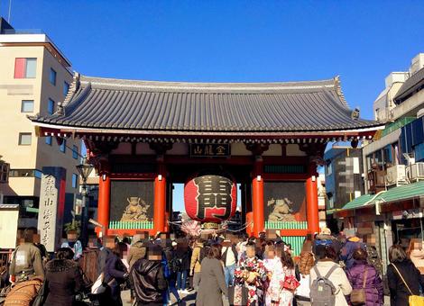 浅草寺の初詣の混雑のピーク時間と回避法