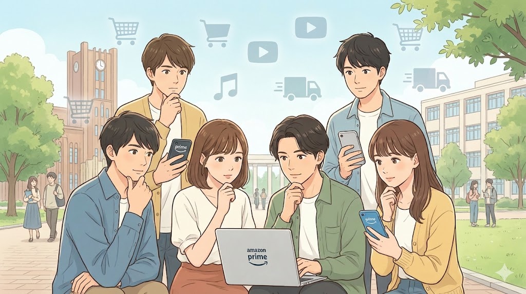 アマゾンプライムは学生に危険
