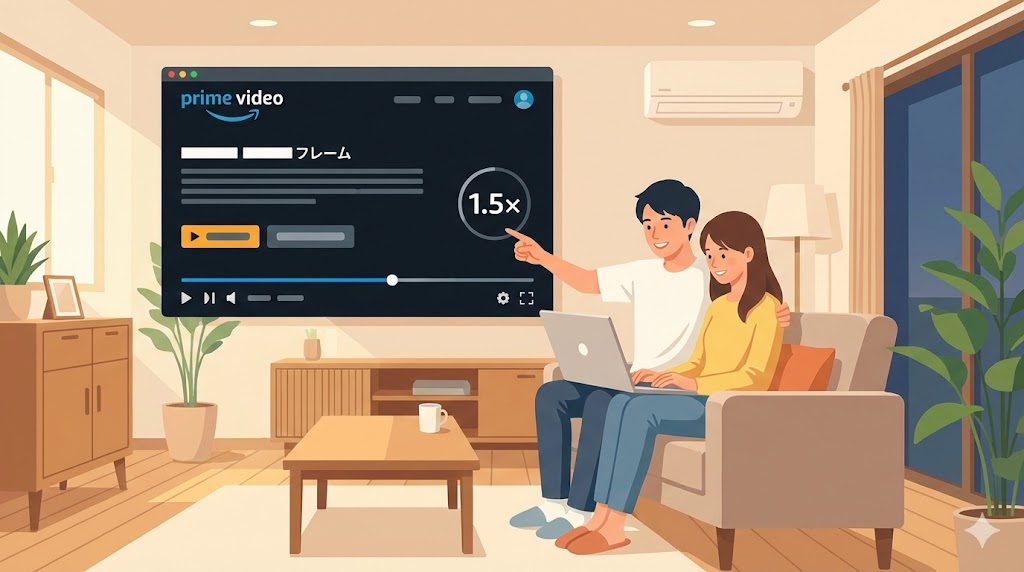 アマプラの倍速再生