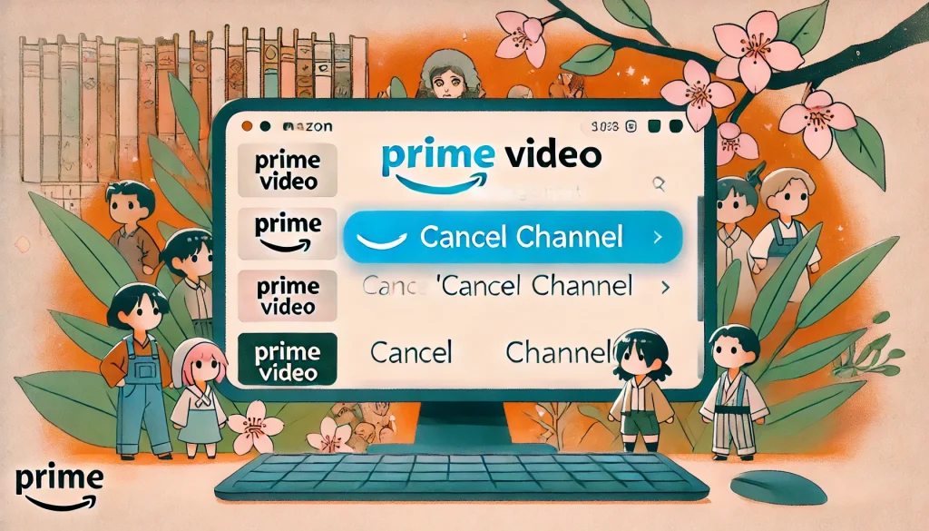 Amazonアニメタイムズ 退会ページの探し方