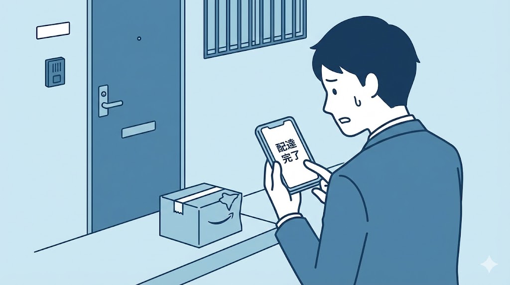 Amazonで配達完了なのに届かないとき