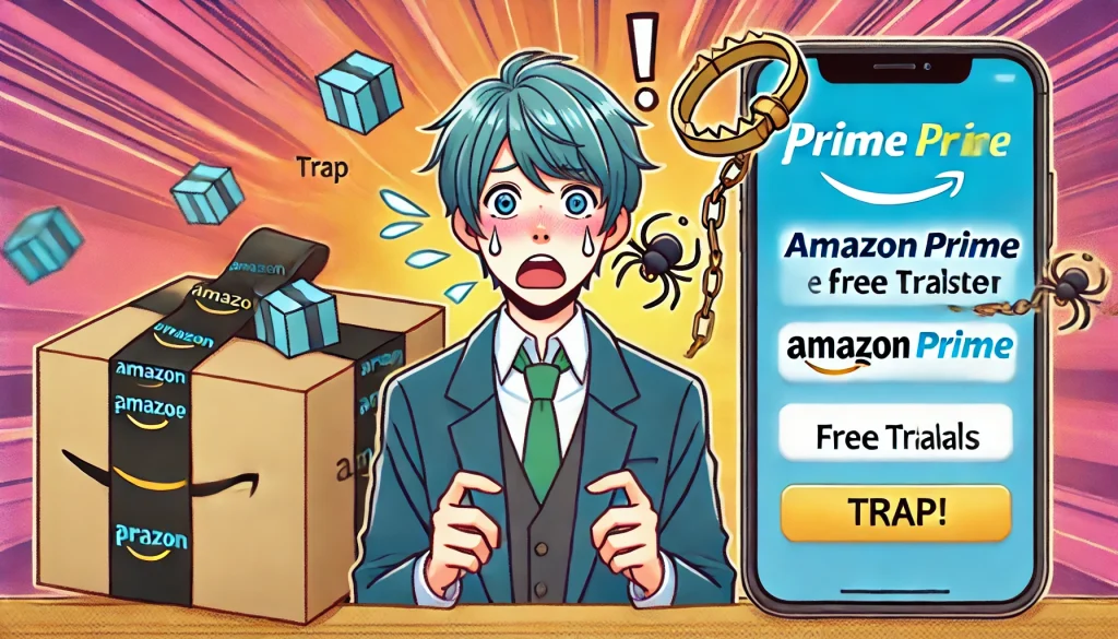 アマゾンプライム無料体験で勝手に登録される原因