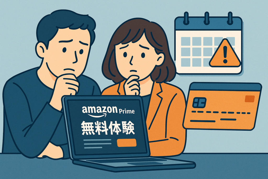 Amazonプライム無料体験の罠