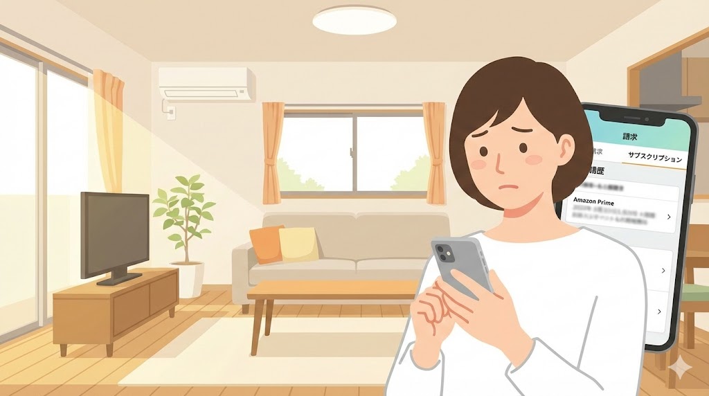 Amazonプライムを解約したのに請求が続く