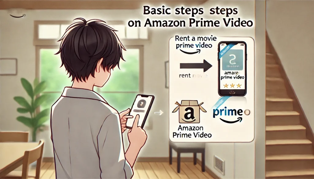 Amazonプライムのレンタル方法と基本手順