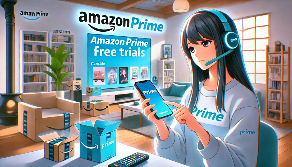 Amazonプライム無料体験の解約方法