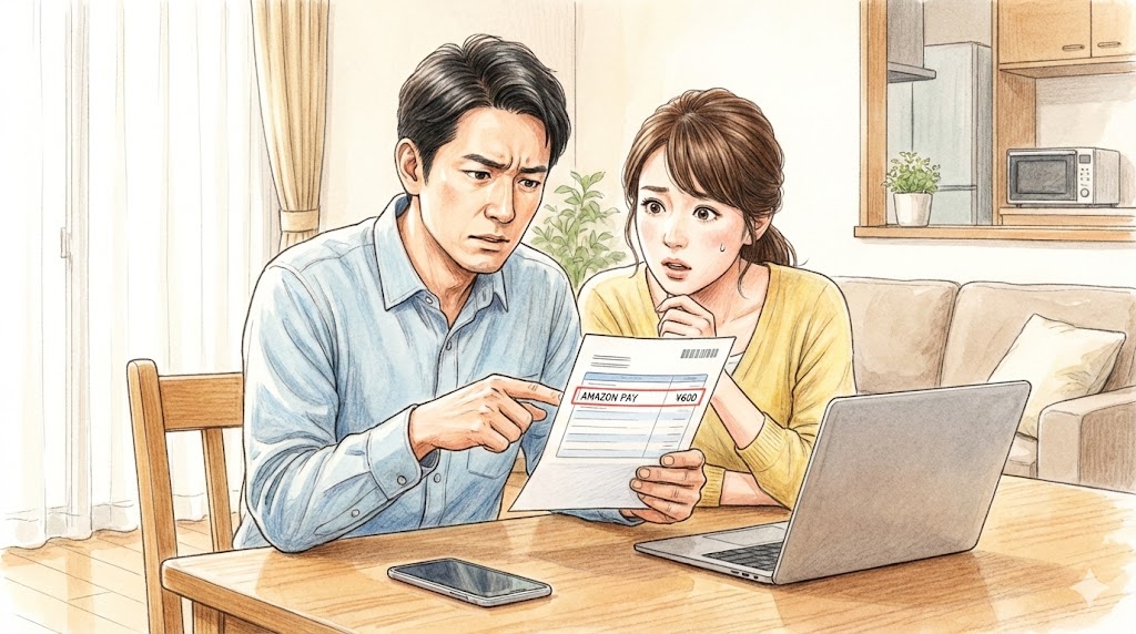 アマゾンプライム会費が勝手に600円