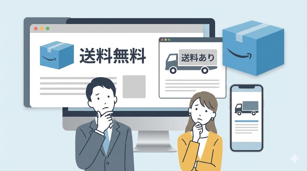 アマゾンプライムで送料無料にならない