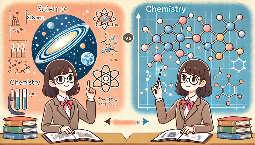 科学と化学の違いを学ぶポイント