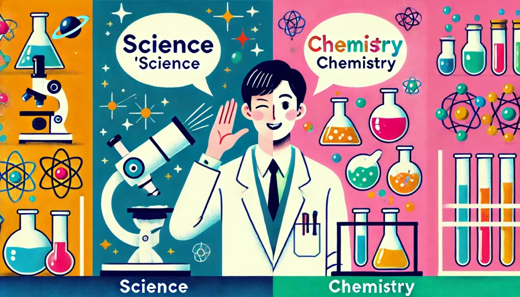 科学と化学 読み方の違い