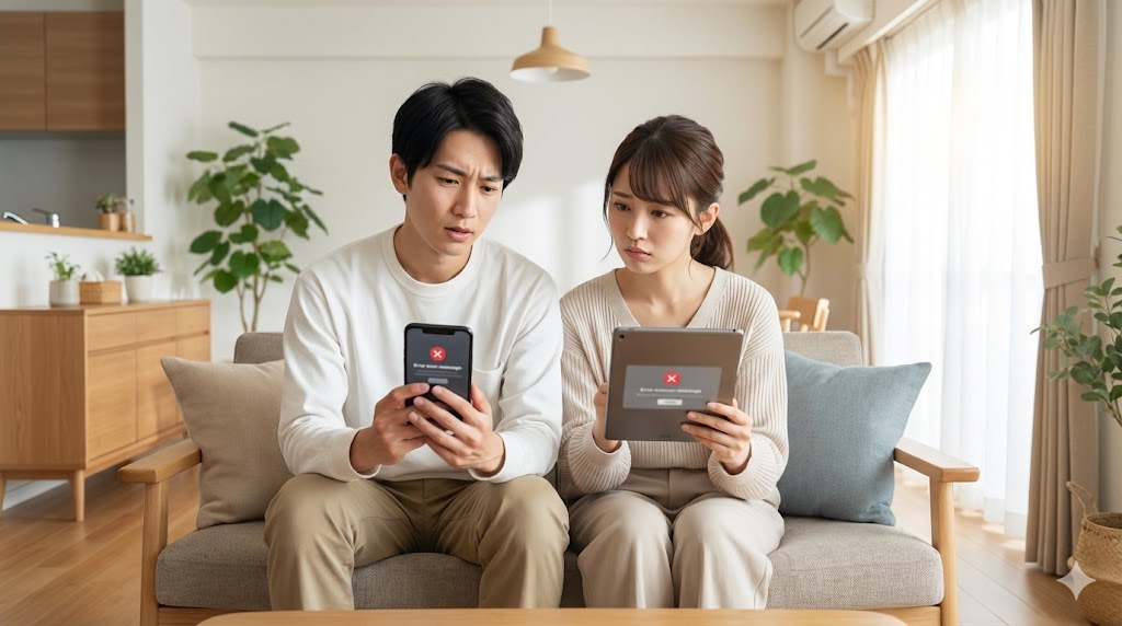 Netflixでダウンロードできない