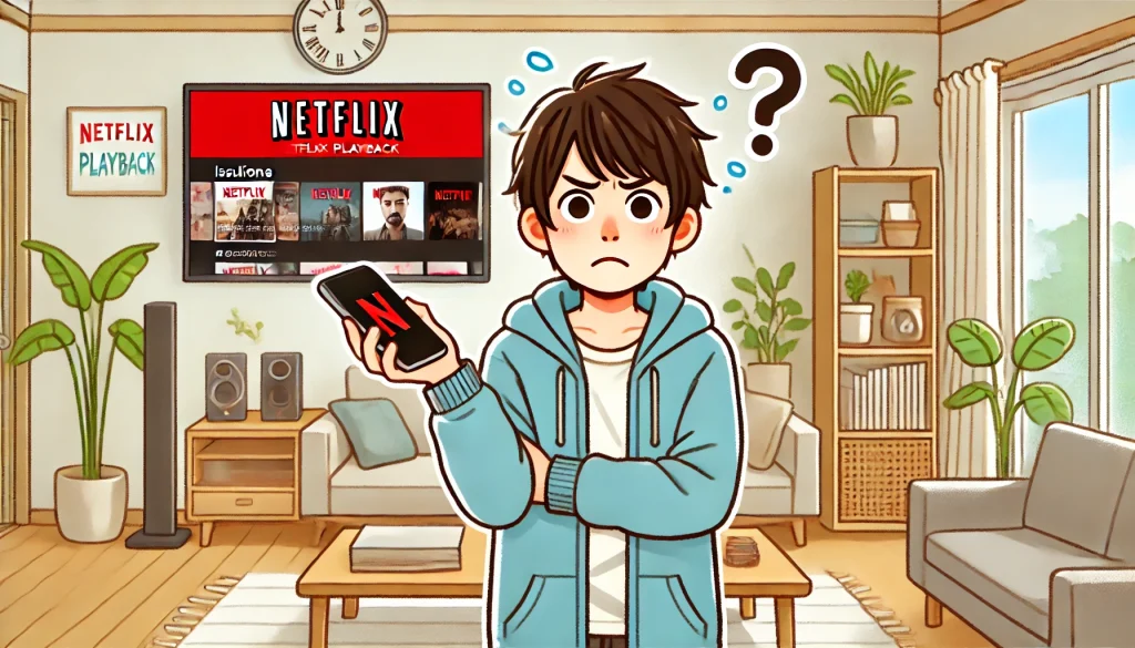 Netflixバックグラウンド再生ができない理由と解決法