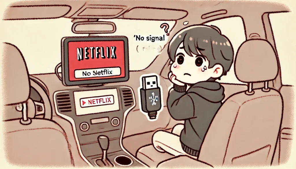 USB接続でNetflixは視聴できるのか？