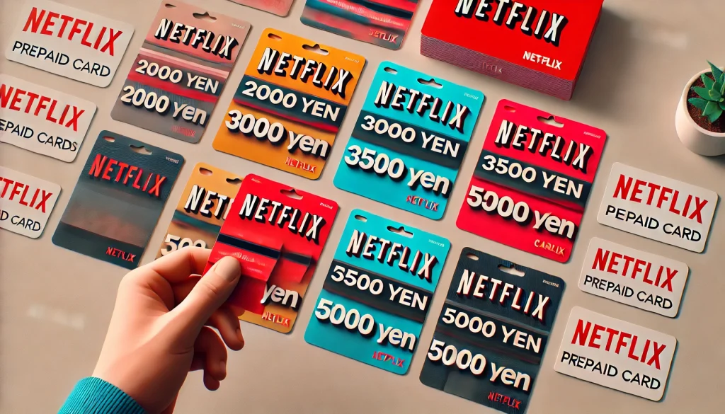 Netflixプリペイドカードの種類と値段を詳しく解説