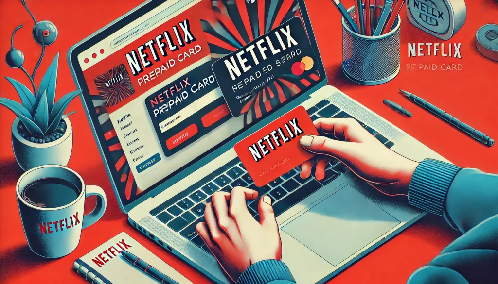 Netflix プリペイドカードの使い方と具体的な手順