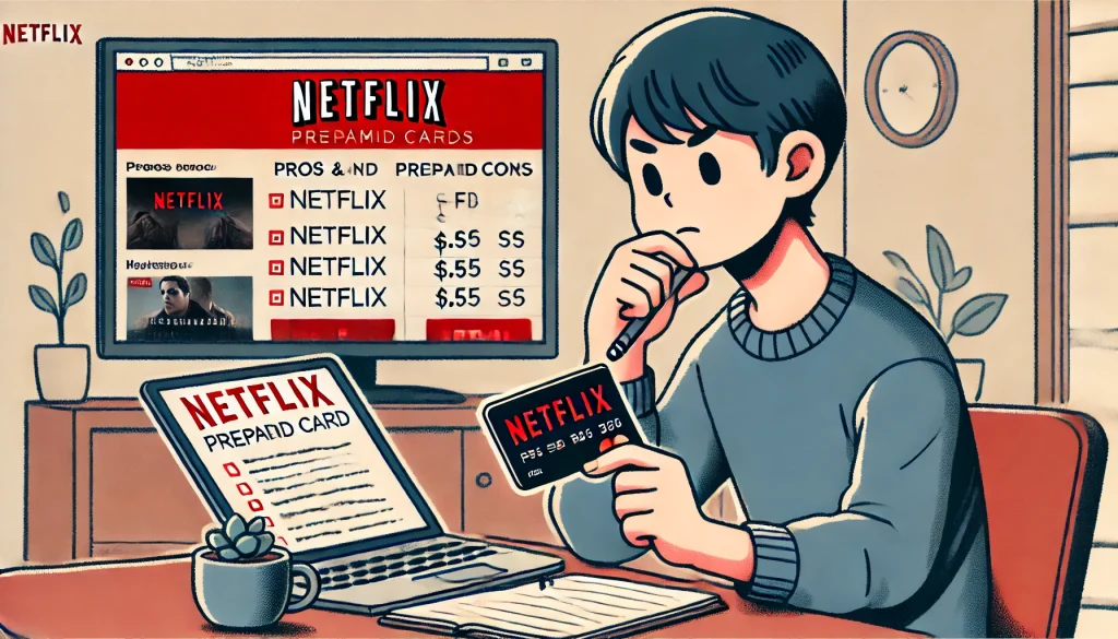 Netflix プリペイドカード デメリットを知っておこう