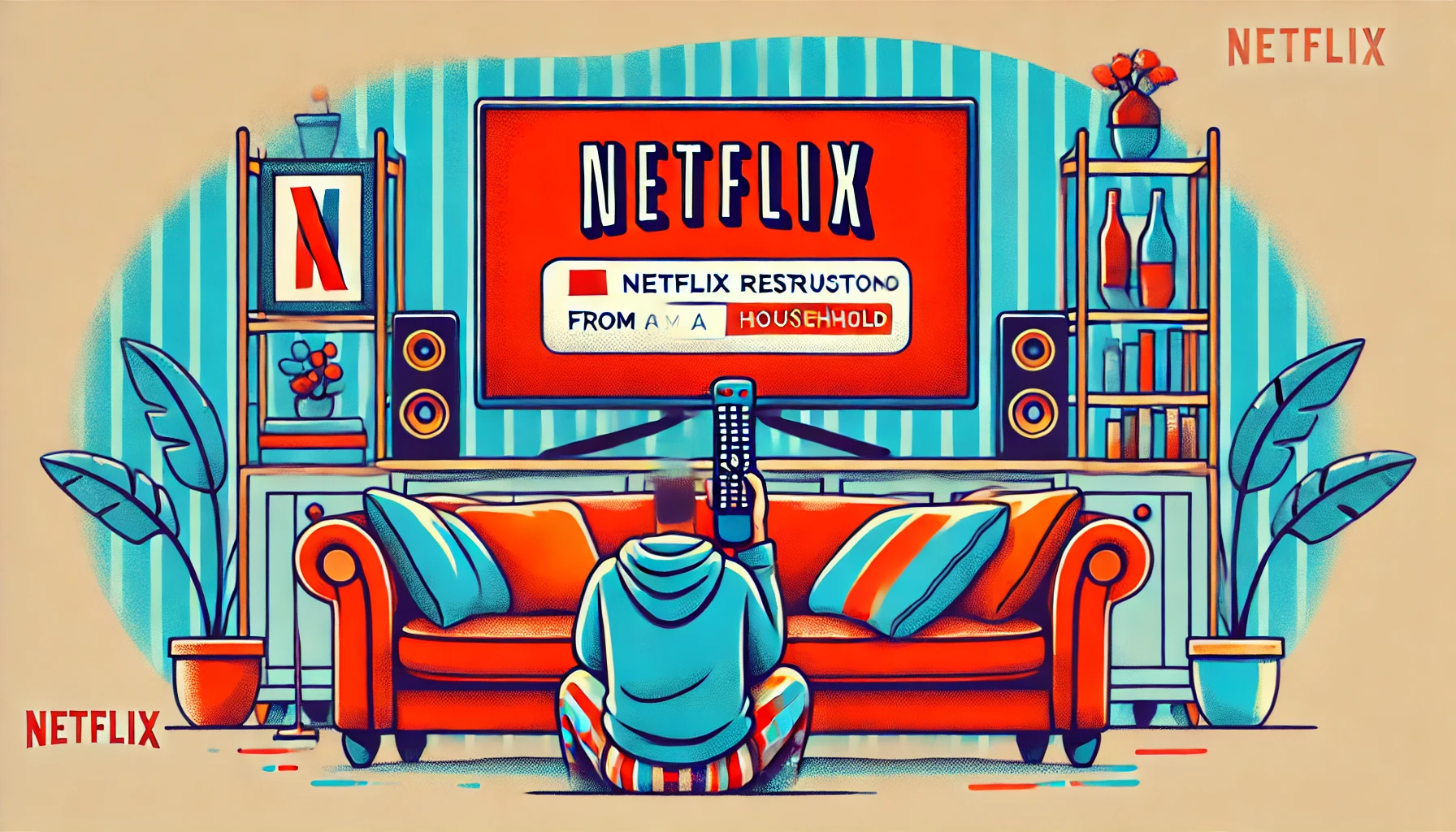 Netflix別世帯で見れなくなった