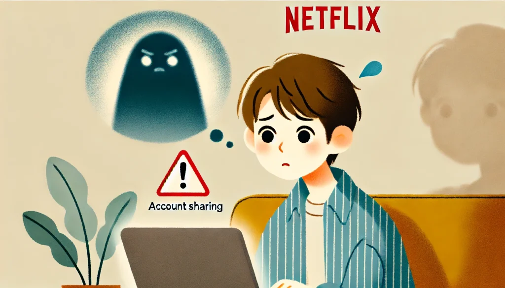 Netflixアカウント共有のルールと別居家族の利用可否