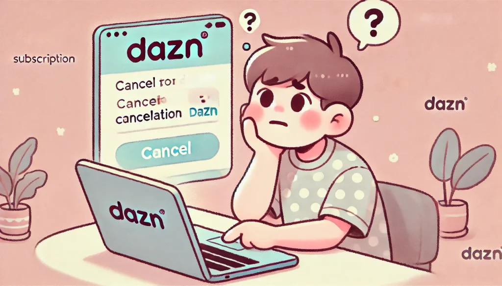 DAZNの解約手順を知ってスムーズに退会する方法