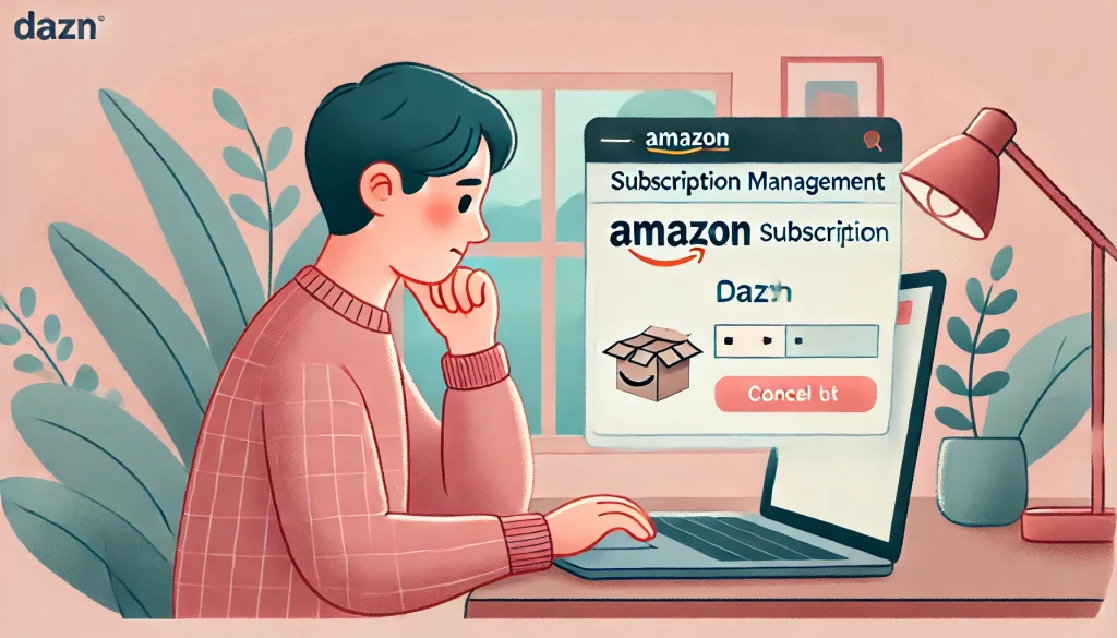 Amazonアカウントで登録したDAZNの解約方法