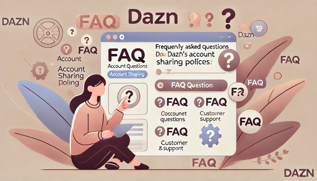 DAZNでは友達と共有はバレる？に関するFAQ