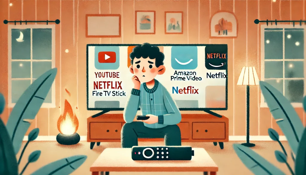 ファイヤースティックでNetflixだけ見れないときの対処法