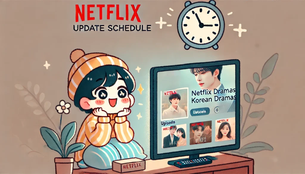 Netflix 更新時間と韓国ドラマの配信スケジュール