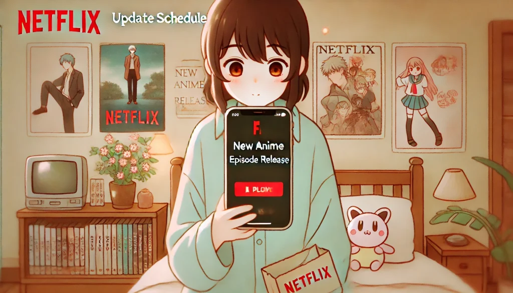 Netflix 更新日と更新時間、アニメの配信ルール